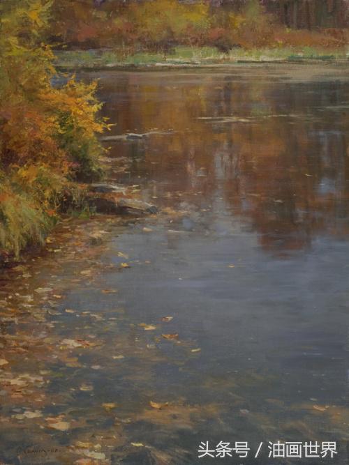 法国画家lucdidier风景油画欣赏,俄罗斯画家阿列克谢的风景油画