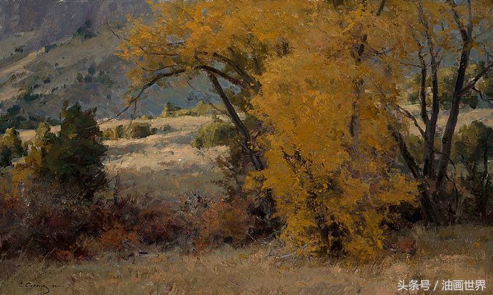 法国画家lucdidier风景油画欣赏,俄罗斯画家阿列克谢的风景油画