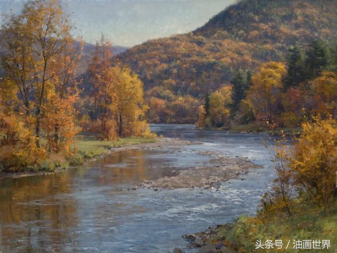 法国画家lucdidier风景油画欣赏,俄罗斯画家阿列克谢的风景油画