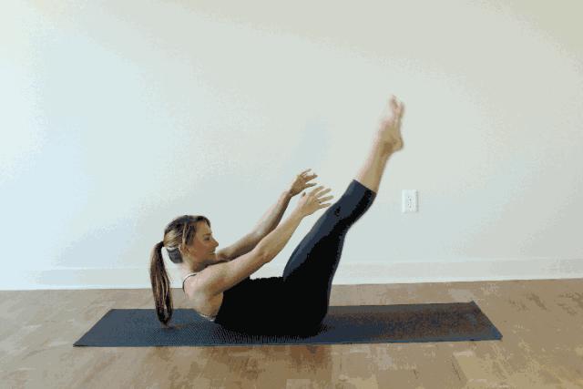 普拉提床上训练基础动作,普拉提大器械课程60分钟整套动作