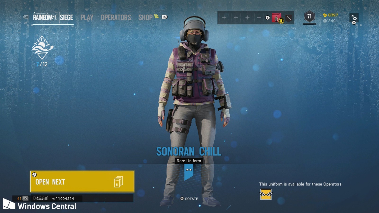 彩虹六号枪皮肤预览,彩虹六号已拥有皮肤