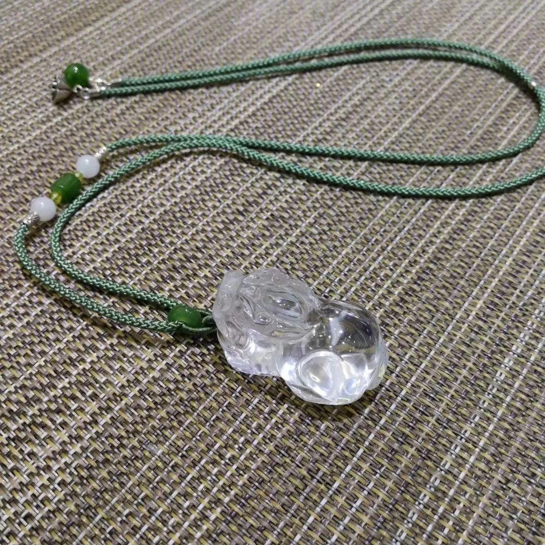 纯天然水晶貔貅散装,纯天然巴西黄水晶貔貅真品