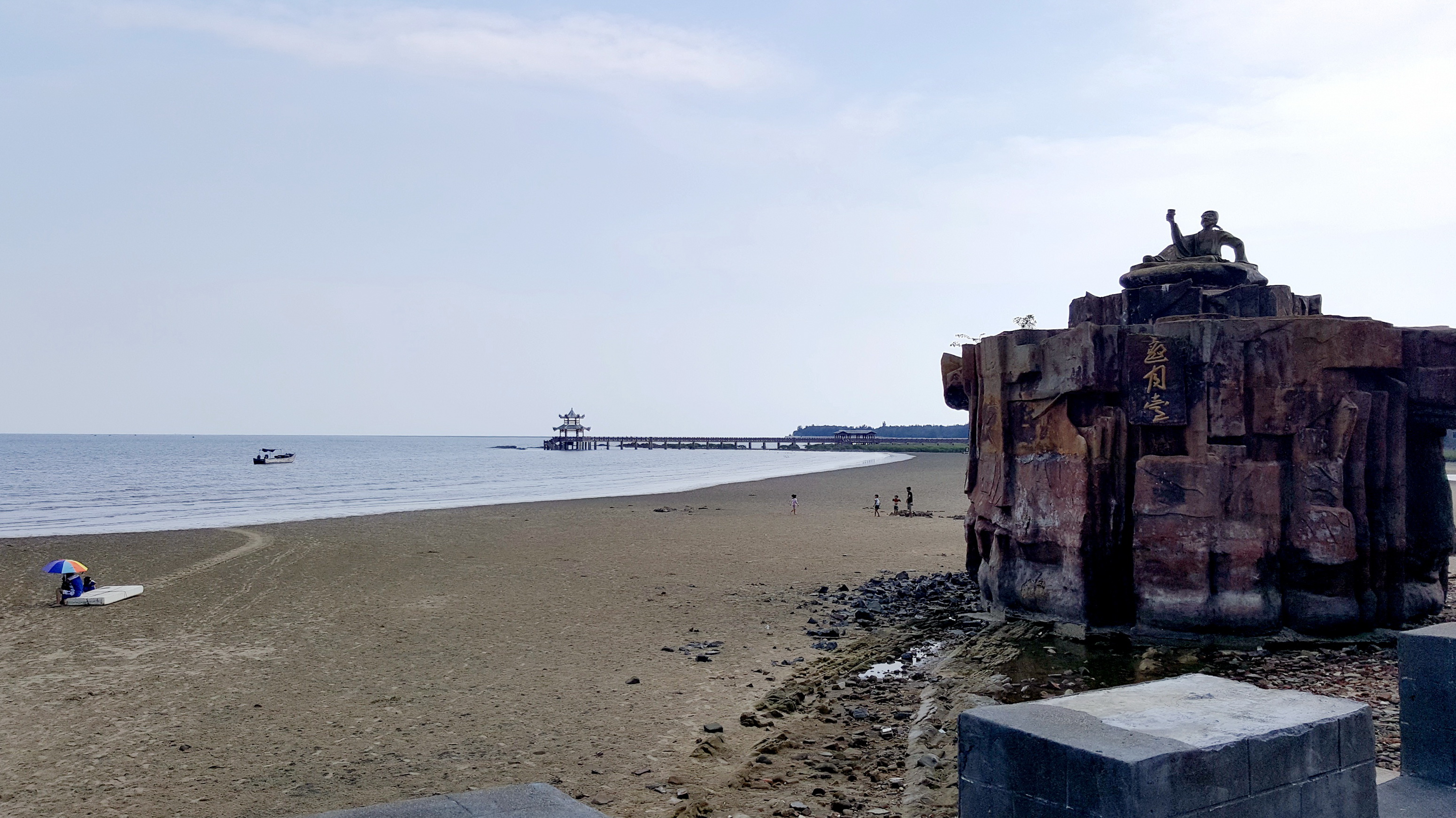 中国沿海旅行D4，天堂角到犀牛脚，人间难得一见钦州湾