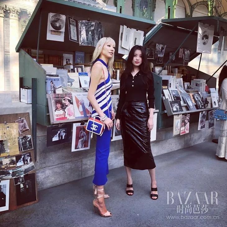 塞纳河倒映着埃菲尔铁塔,香奈儿的绝美高定