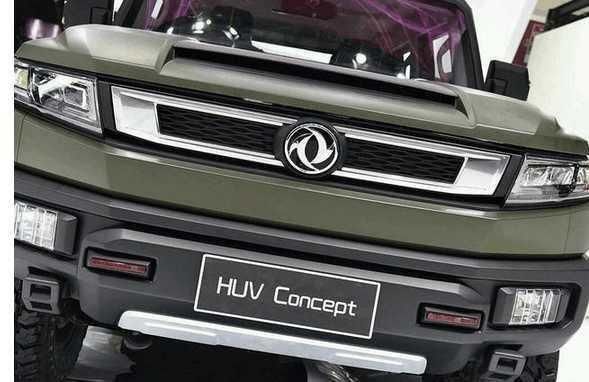 国产东风huv最新谍照,东风huv越野车内饰