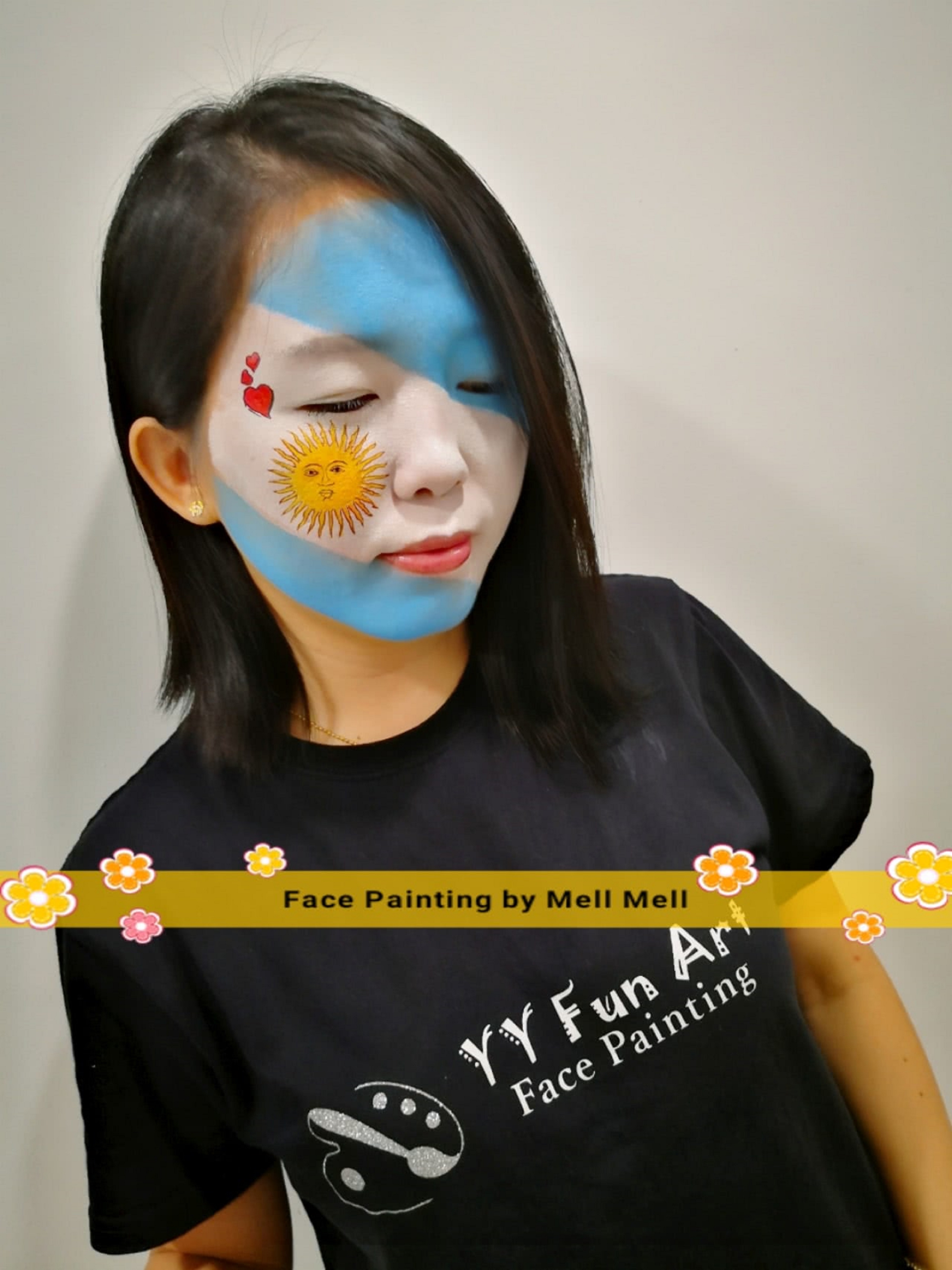 猜球女王纹身彩绘，百发百中预测世界杯