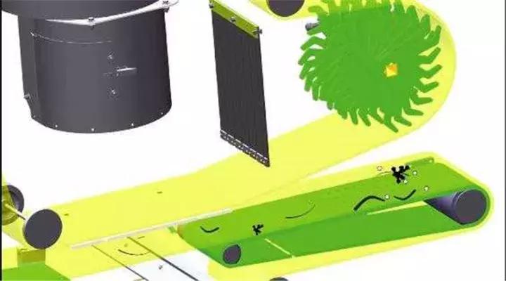 国外让人惊叹的农机收割葡萄,德国收割机收葡萄视频