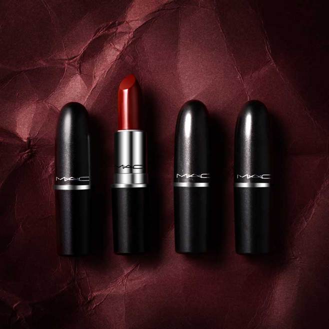 mac草莓红口红foreverdarling,mac口红marrakesh和chili