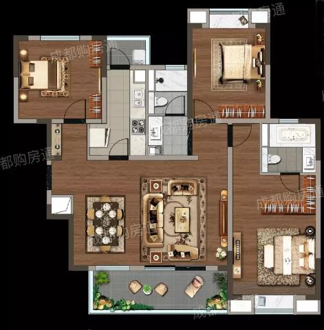 成都高新大源最新房源,成都物业费最低的楼盘