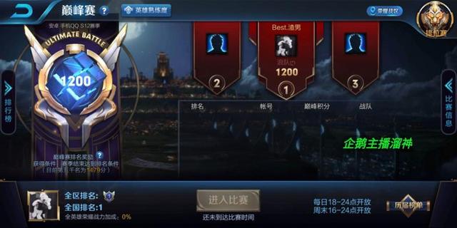 王者荣耀2800分巅峰赛对抗路关羽,王者荣耀关羽100连胜视频