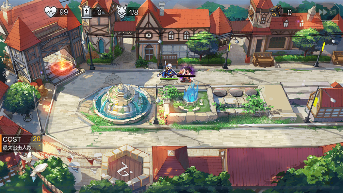 守护世界最后的温柔,美少女类塔防手游