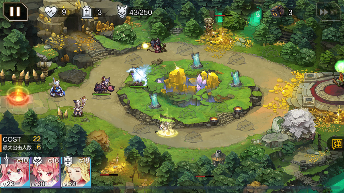 守护世界最后的温柔,美少女类塔防手游