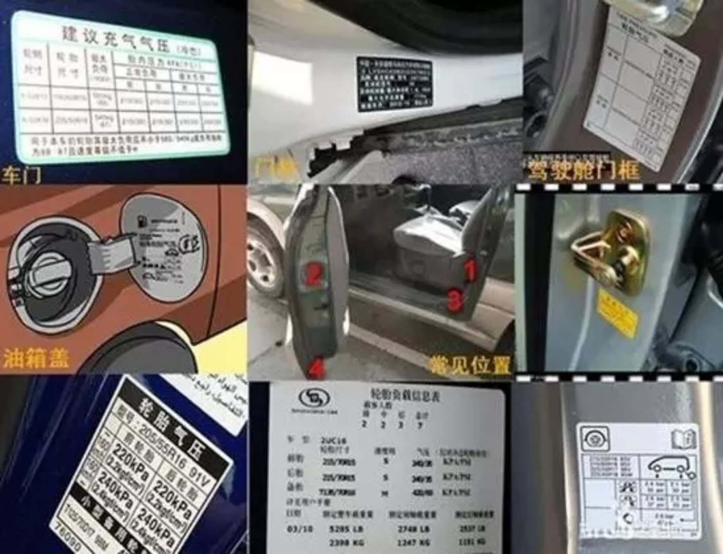 奇瑞瑞虎7超能勇士怎么测胎压,18速腾1.4t熠动版怎么测胎压