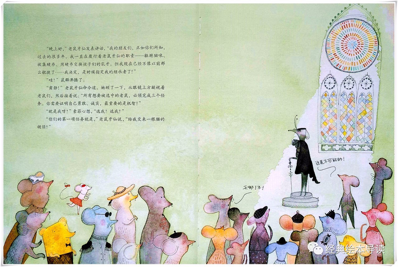 老鼠牙仙绘本内容,牙仙送给换牙孩子的礼物