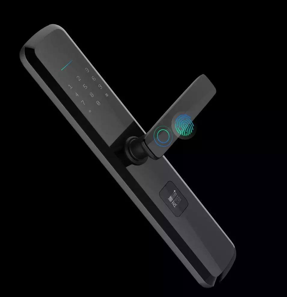 首创指纹集成智能锁,智能门锁创新创业