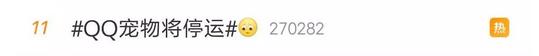 QQ宠物停运|“主人你要好好的,我先走了”