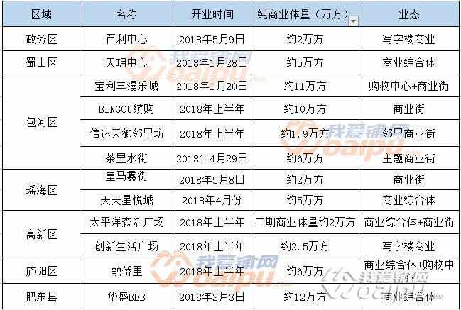合肥综合商业体,合肥最新招商大型商业体
