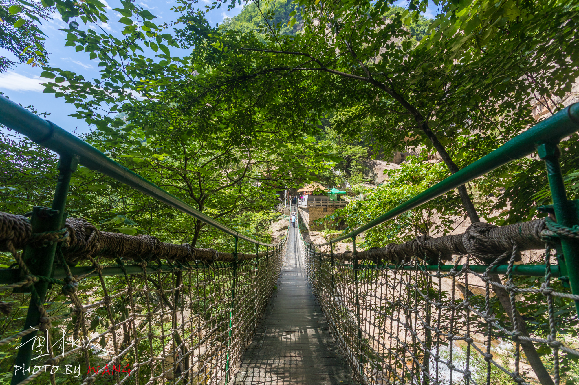 自带空调的白云山，人在画中游，水在空中舞