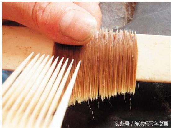 毛笔制作详细教程步骤图片,怎样制作好用的毛笔