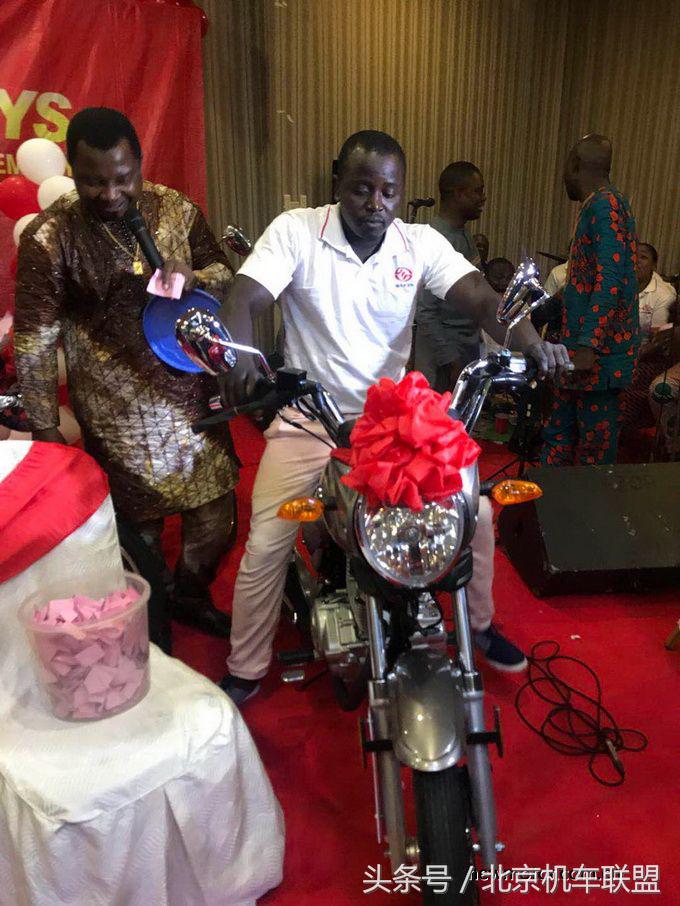 中国摩托非洲行｜三雅NF125BOX新车推荐会