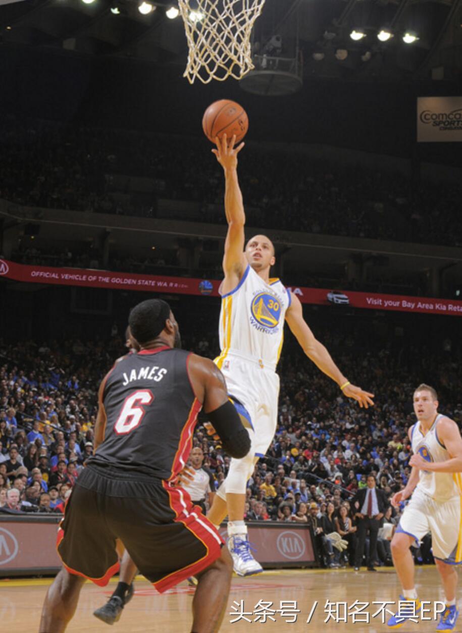 三分王库里单挑篮球,库里与雷阿伦三分数据