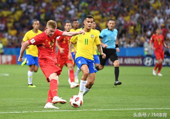 德布劳内进球比利时2:0巴西,2018世界杯德布劳内巴西进球高清