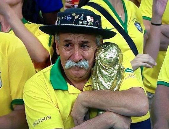 世界杯中的悲情瞬间,2014年世界杯巴西哭泣场面