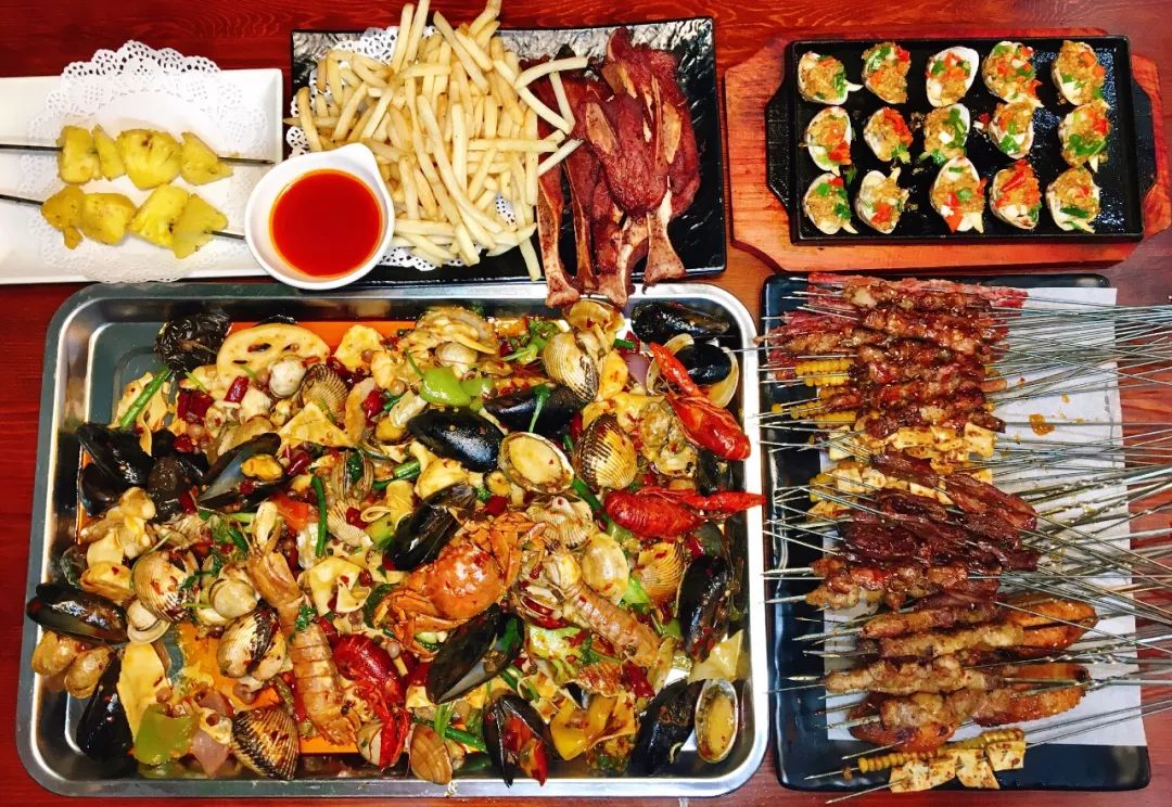 超人气海鲜大铁锹,抖音网红大铁锹海鲜