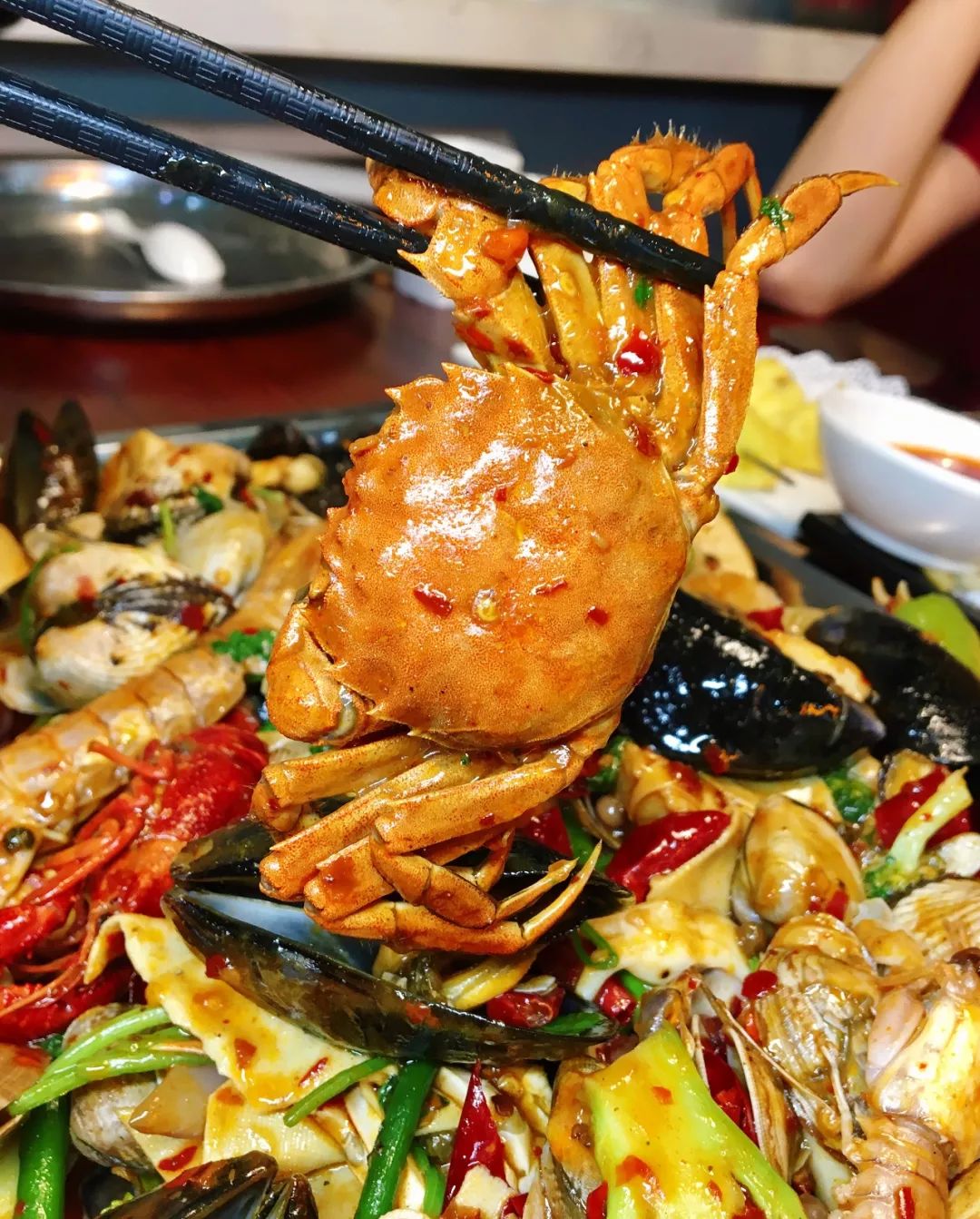超人气海鲜大铁锹,抖音网红大铁锹海鲜