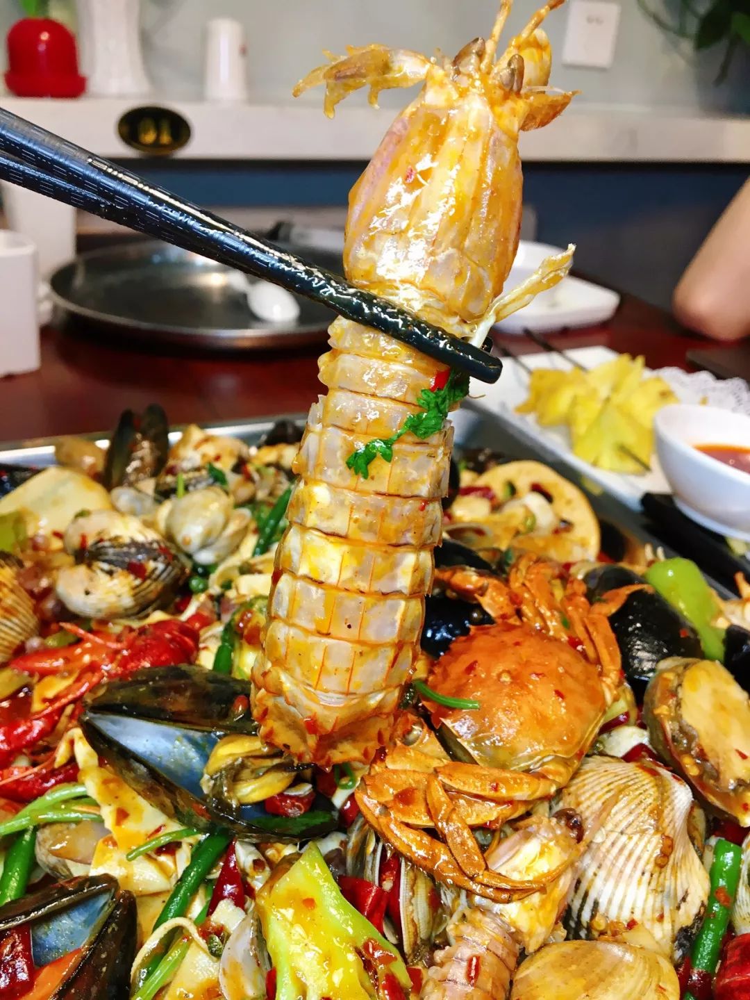 超人气海鲜大铁锹,抖音网红大铁锹海鲜