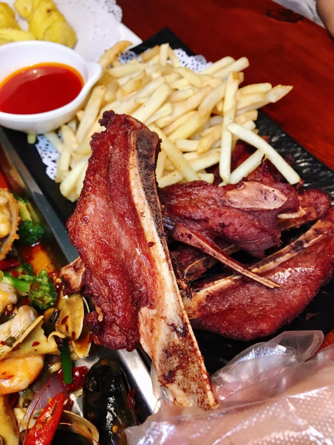 超人气海鲜大铁锹,抖音网红大铁锹海鲜