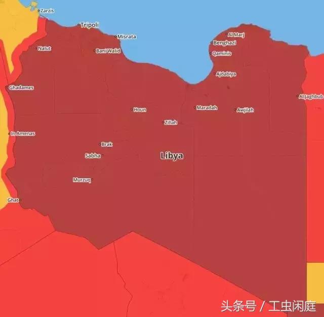 全球十大危险国家,全球公认最危险的国家