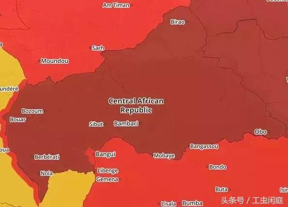 全球十大危险国家,全球公认最危险的国家