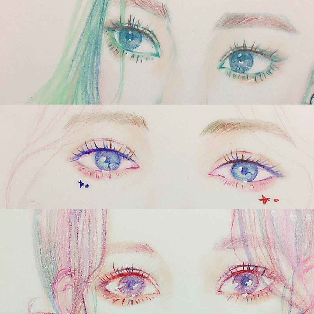 画眼睛的100种方式图片,画眼睛的100种画法怎么画