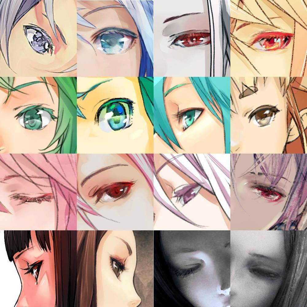 画眼睛的100种方式图片,画眼睛的100种画法怎么画