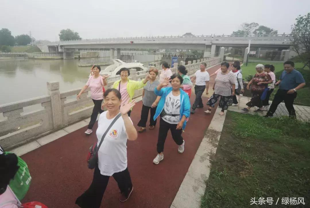 古运河休闲健身长廊,古运河风光秀丽