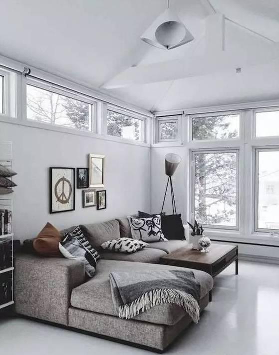 沙发有这么多种搭配，好看到怀疑人生~