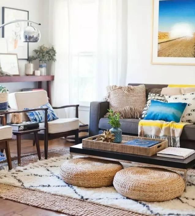 沙发有这么多种搭配，好看到怀疑人生~