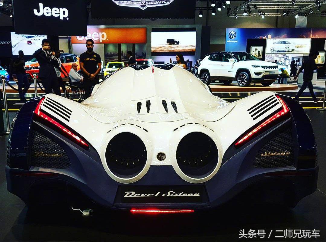 最大5000马力，1.8秒破百，这款迪拜超跑简直是贴地飞行的战斗机