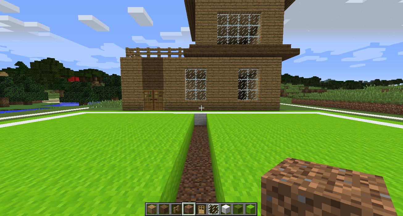 我的世界建筑教学简单别墅,我的世界建筑教学大别墅