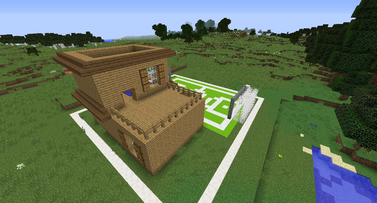 我的世界建筑教学简单别墅,我的世界建筑教学大别墅