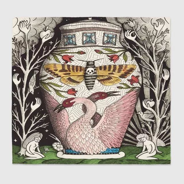 gucci围巾洗成梅干菜,gucci围巾洗了掉毛