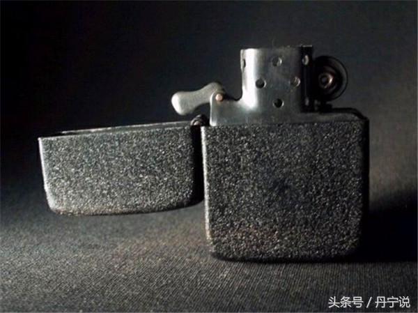 zippo打火机二战经典黑裂,收藏二战德军打火机