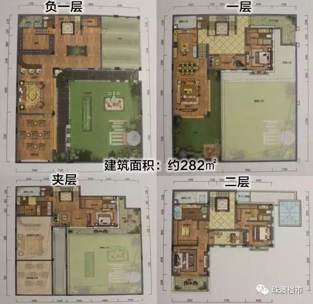 滨海城区中心别墅,闹市区滨海别墅