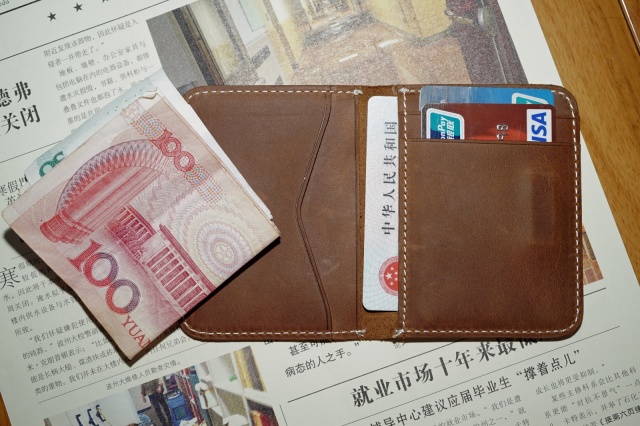 疯马pu皮革,多功能疯马皮手工包复古