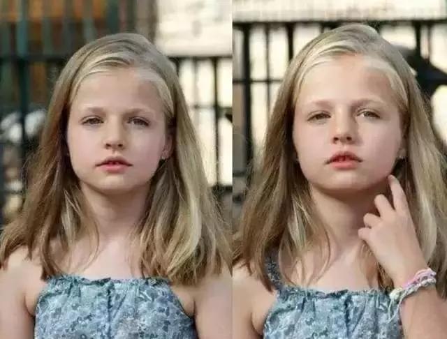 即便是靠血统混的公主圈,还是一个看脸的圈子啊