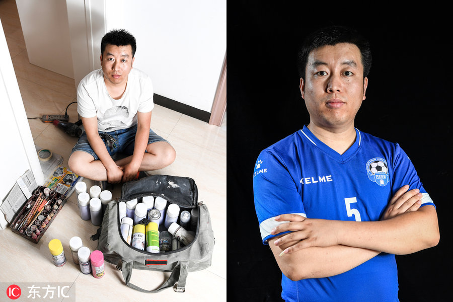 张家口也有“冰岛”队各行各业的他们因足球走到一起