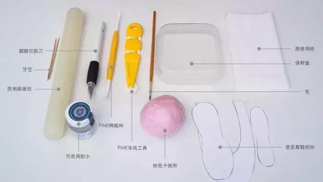 翻糖芭蕾鞋,翻糖芭蕾舞鞋教程