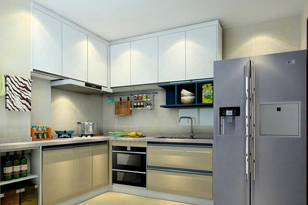 没有窗户厨房装修效果图,厨房无窗户怎么设计