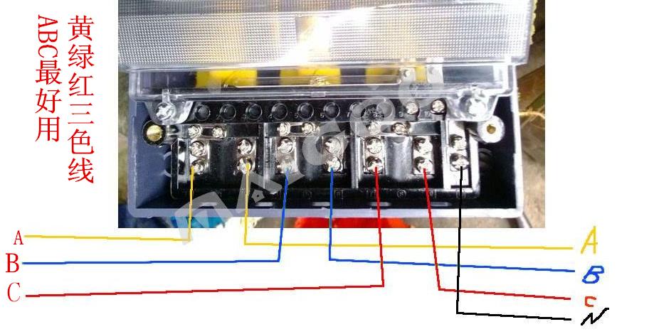 三相四线预付费电表怎样接线,dtsy606三相四线电子式预付费电表